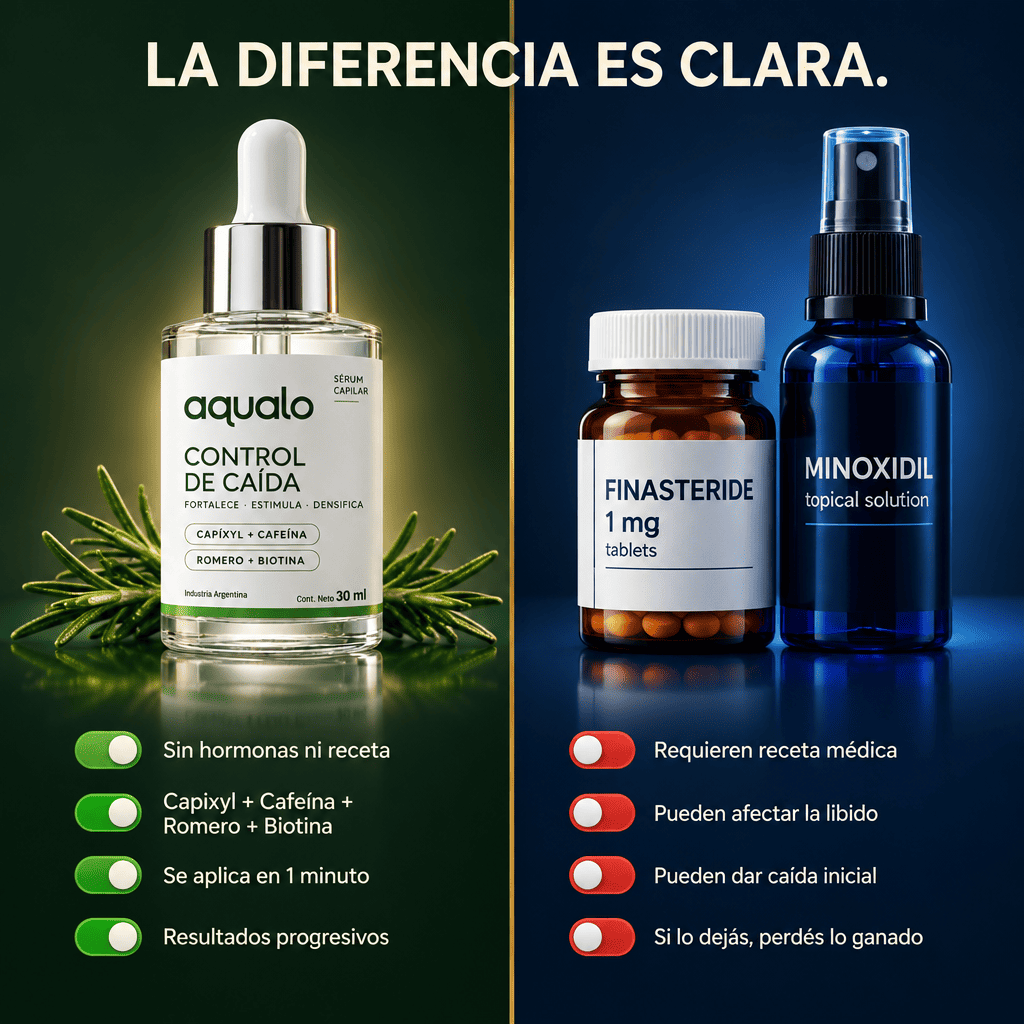 Sérum Anticaída Aqualo | Frena la Caída y Estimula el Crecimiento