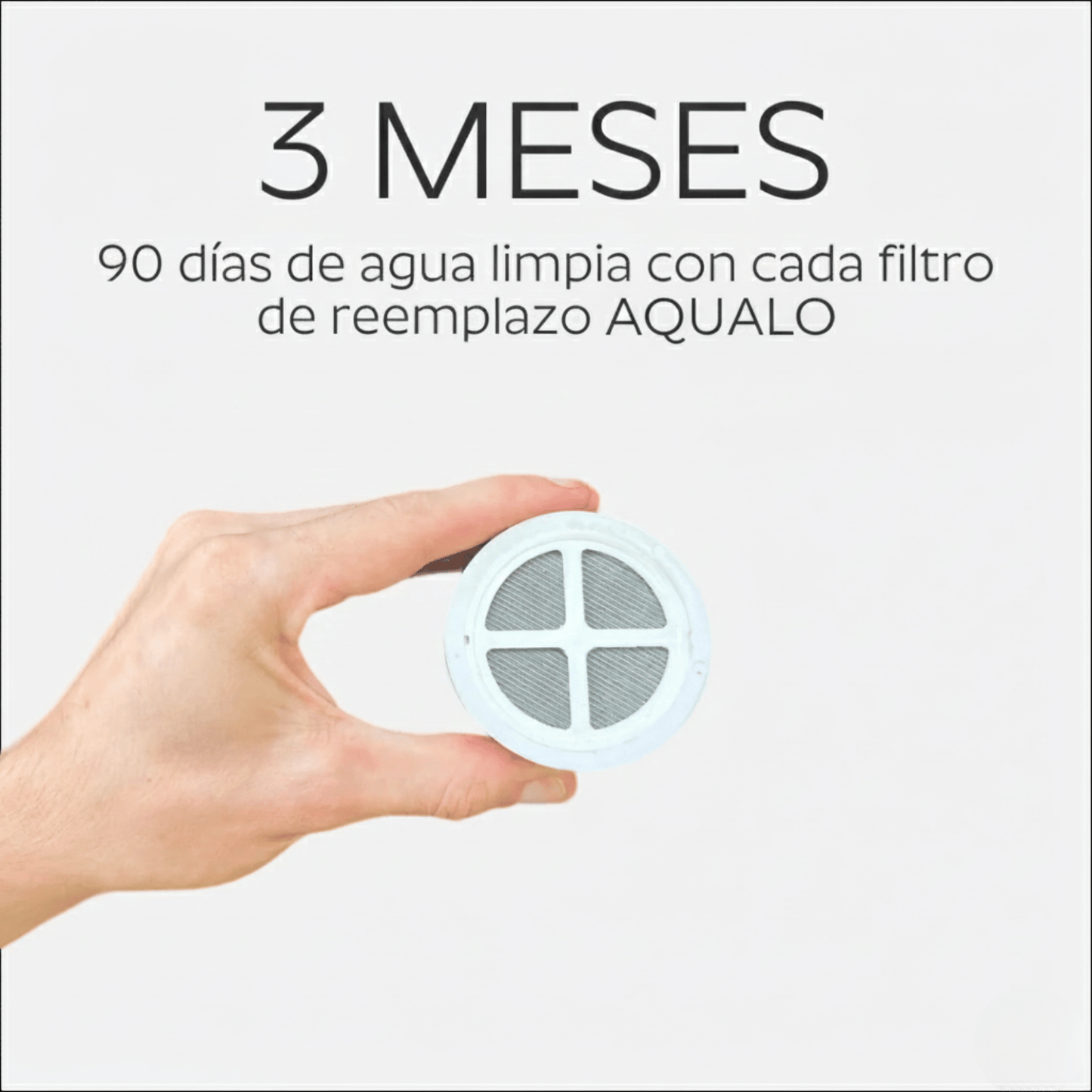 Cabezal de Ducha Aqualo® con Filtro Antisarro