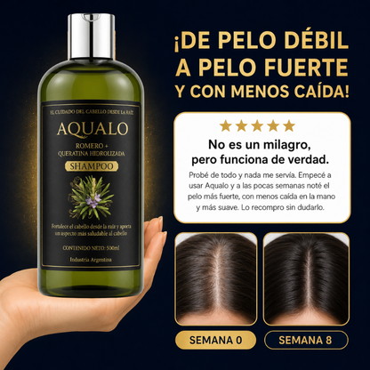 AQUALO™ Shampoo Anticaída y Crecimiento - Suscripción