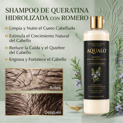 AQUALO™ Acondicionador Anticaída y Fortalecimiento - 500ml