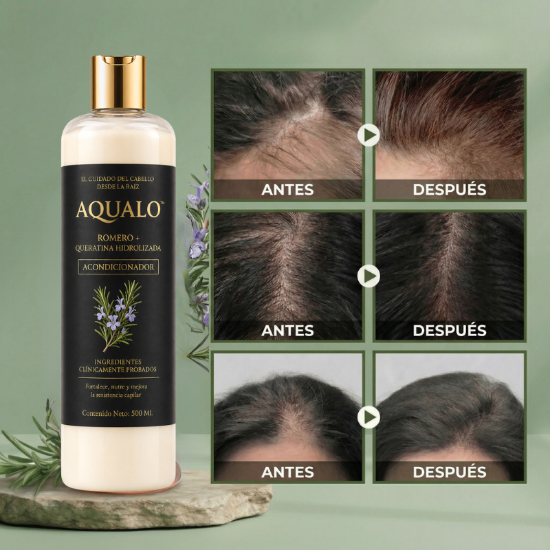 AQUALO™ Acondicionador Anticaída y Fortalecimiento - 500ml