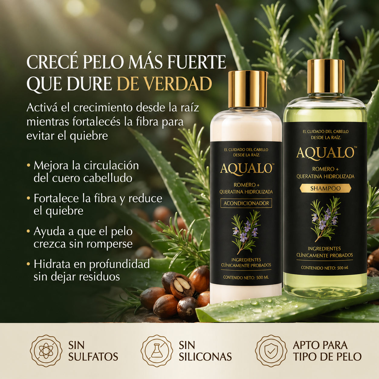 KIT ANTICAIDA | Recuperá tu Pelo: Frená la Caída y Estimulá el Crecimiento