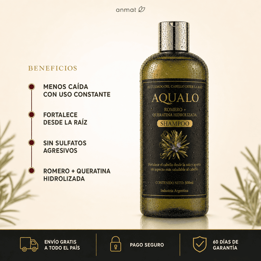AQUALO™ Shampoo Anticaída y Crecimiento